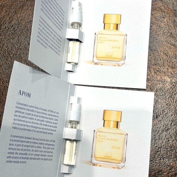 Maison F Kurkdjian APOM two samples unisex - Picture 2 of 2